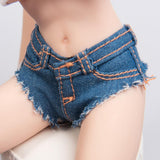 Maxbell 1/6 Scale Female Shorts Hot Girl Short Jeans for 12 inch Action Figure Body