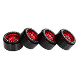 Max Maxb 4pc 1.9" Beadlock Wheels Rims for Axial SCX10 II 90046 Traxxas TRX4 D90 HPI