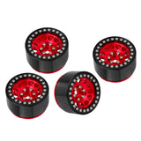 Max Maxb 4pc 1.9" Beadlock Wheels Rims for Axial SCX10 II 90046 Traxxas TRX4 D90 HPI