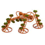 Maxbell DIY Fairy Garden Kit Pergola Accessories Decor Miniature Doll House 1：50