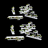 Maxbell DIY Fairy Garden Kit Pergola Accessories Decor Miniature Dollhouse 1:75