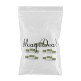 Maxbell 5pcs E Flower Beds Plants Mini Landscape Fairy Garden Dollhouse Decor 1/200