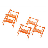 Maxbell Plastic Swing Chair Dollhouse Miniature Furniture Toy Decor OO Scale 1:75