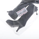 Maxbell 1 Pair of Dolls Boot Shoes for 1/6 Blythe BJD Licca/Momoko/Azone Dress Black