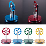 Maxbell Low Temperature Flywheel Stirling Engine Motor Steam Heat Model Red