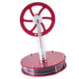 Maxbell Low Temperature Flywheel Stirling Engine Motor Steam Heat Model Red