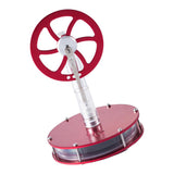 Maxbell Low Temperature Flywheel Stirling Engine Motor Steam Heat Model Red