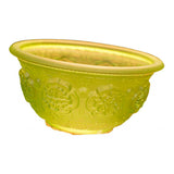 Maxbell Holy Water Bowl 8 Auspicious Glass Water Cup for Worship Buddha Cup Green