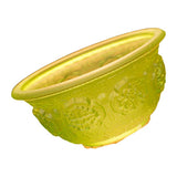 Maxbell Holy Water Bowl 8 Auspicious Glass Water Cup for Worship Buddha Cup Green