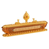Maxbell Tibetan Nepal Handmade Metal Incense Burner Stick Burning Long Incense Box