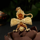 Maxbell Thai Buddhism Garuda God Religious Amulet Charm DIY Necklace Pendant