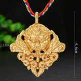 Maxbell Nepal Tibetan Buddhism Taotie Mahakala Religious Charm DIY Necklace Pendants