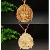 Maxbell Buddhism Buddha Aryaacalanatha Religious Amulet Charm DIY Necklace Pendants