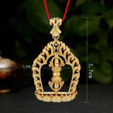 Maxbell Tibetan Buddhism Vajra Dorje Religious Amulet Charm DIY Necklace Pendant