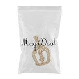 Maxbell Tibetan Buddhism Vajra Dorje Religious Amulet Charm DIY Necklace Pendant