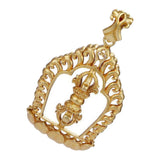Maxbell Tibetan Buddhism Vajra Dorje Religious Amulet Charm DIY Necklace Pendant