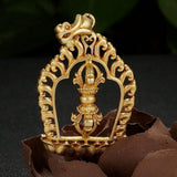 Maxbell Tibetan Buddhism Vajra Dorje Religious Amulet Charm DIY Necklace Pendant