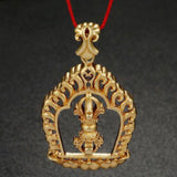 Maxbell Tibetan Buddhism Vajra Dorje Religious Amulet Charm DIY Necklace Pendant