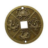 Max Maxb Ancient Bronze Chinese Old Copper Coin Four God Beasts Lucky Coins Charms