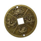 Max Maxb Ancient Bronze Chinese Old Copper Coin Four God Beasts Lucky Coins Charms