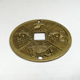 Max Maxb Ancient Bronze Chinese Old Copper Coin Four God Beasts Lucky Coins Charms