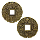 Maxbell Ancient Bronze Chinese Old Copper Coin Assuage Residence Lucky Coins Charms