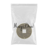 Maxbell Ancient Bronze Chinese Old Copper Coin Assuage Residence Lucky Coins Charms