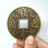 Maxbell Ancient Bronze Chinese Old Copper Coin Assuage Residence Lucky Coins Charms