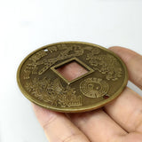 Maxbell Ancient Bronze Chinese Old Copper Coin Assuage Residence Lucky Coins Charms