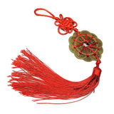 Max Maxb 1pc Feng Shui Coin Chinese Knot Pendant Lucky Amulet Home Decor Ornament