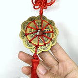 Max Maxb 1pc Feng Shui Coin Chinese Knot Pendant Lucky Amulet Home Decor Ornament