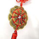 Max Maxb 1pc Feng Shui Coin Chinese Knot Pendant Lucky Amulet Home Decor Ornament