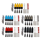 Maxbell 4Pcs Shock Absorber Damper for D90 MN-90 MN-99 MN-91 FJ-45 1/12 RC Car Red