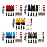Maxbell 4Pcs Shock Absorber Damper for D90 MN-90 MN-99 MN-91 FJ-45 1/12 RC Car Red
