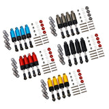 Maxbell 4Pcs Shock Absorber Damper for D90 MN-90 MN-99 MN-91 FJ-45 1/12 RC Car Red