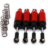 Maxbell 4Pcs Shock Absorber Damper for D90 MN-90 MN-99 MN-91 FJ-45 1/12 RC Car Red