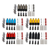 Maxbell 4Pcs Shock Absorber Damper for D90 MN-90 MN-99 MN-91 FJ-45 1/12 RC Car Red