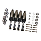 Maxbell 4Pcs Shock Absorber Damper for D90 MN-90 MN-99 MN-91 FJ-45 1/12 RC Car Gray