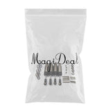 Maxbell 4Pcs Shock Absorber Damper for D90 MN-90 MN-99 MN-91 FJ-45 1/12 RC Car Gray
