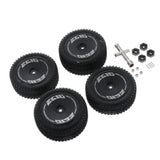 Maxbell 4Pcs 144001 Front Rear Tire Tyres for 1/14 RC Car WLTOYS 144001 Buggy Truck