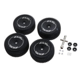 Maxbell 4Pcs 144001 Front Rear Tire Tyres for 1/14 RC Car WLTOYS 144001 Buggy Truck