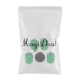Maxbell 4Pieces RC Car Rim Center Cap for 1/10 Traxxas TRX4 90046 D90 Tamiya MST green