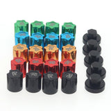 Maxbell 4Pieces RC Car Rim Center Cap for 1/10 Traxxas TRX4 90046 D90 Tamiya MST green