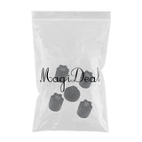 Maxbell 4Pieces RC Car Rim Center Cap for 1/10 Traxxas TRX4 90046 D90 Tamiya MST black