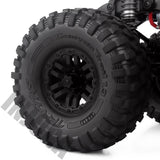 Maxbell 4Pieces RC Car Rim Center Cap for 1/10 Traxxas TRX4 90046 D90 Tamiya MST black
