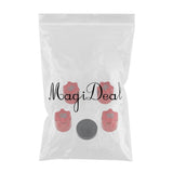Maxbell 4Pieces RC Car Rim Center Cap for 1/10 Traxxas TRX4 90046 D90 Tamiya MST red