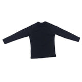 Maxbell 1/6 Male Long Sleeve T-shirt Sweater for 12'' Action Figure black