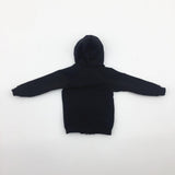 Maxbell 1/6 Mans Long Sleeve Sweater Sports Jacket for 12'' Male Action Figure Black