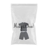 Maxbell 1/6 Male Short Sleeves T-shirt Shorts Set for 12'' Action Figure Black