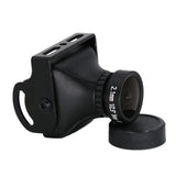 Maxbell Micro CMOS Low Latency Camera Microphone for RC FPV Racing Drone Black